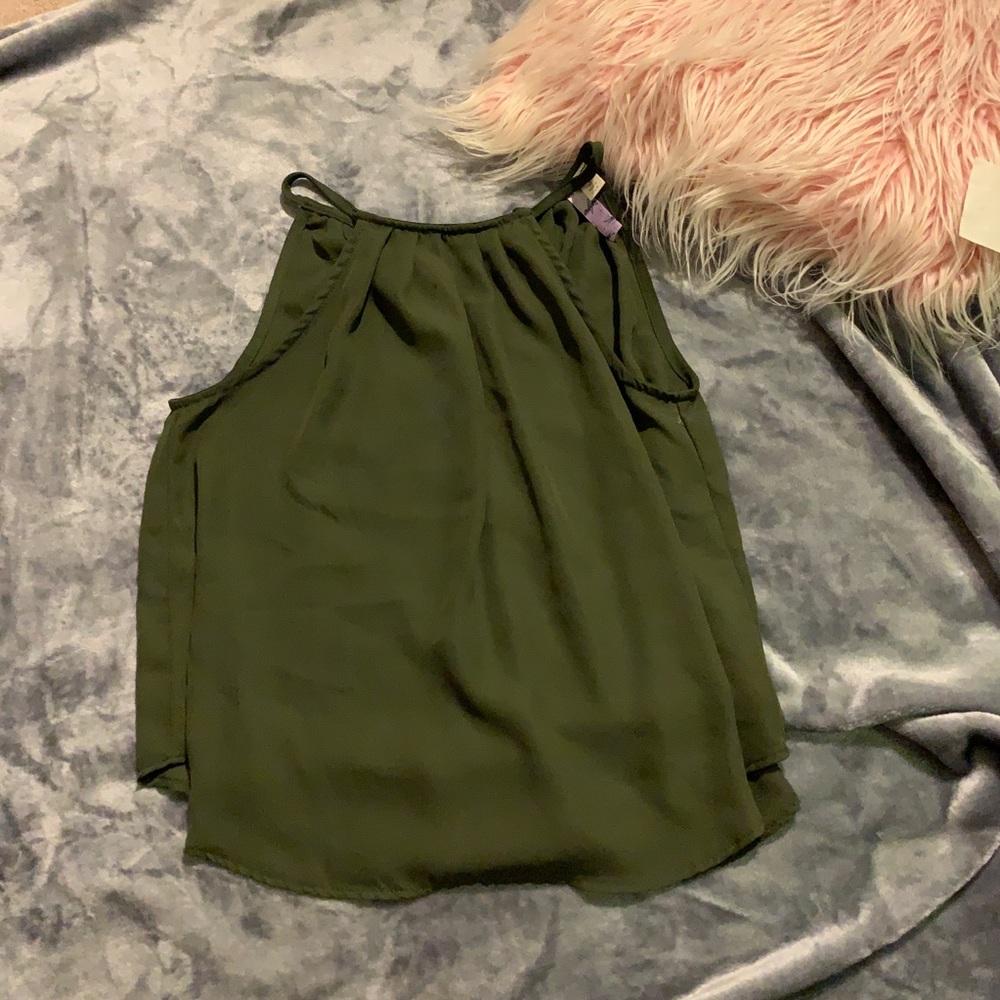 Green Sheer Tank